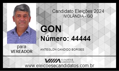 Candidato GON 2024 - IVOLÂNDIA - Eleições