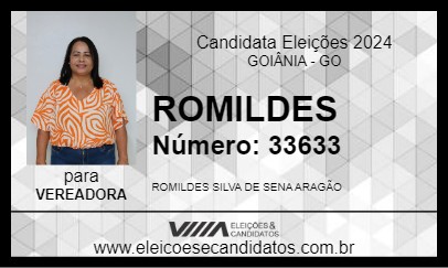 Candidato ROMILDES  2024 - GOIÂNIA - Eleições