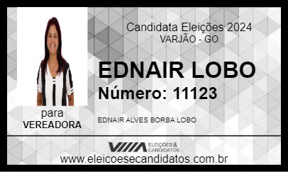 Candidato EDNAIR LOBO 2024 - VARJÃO - Eleições