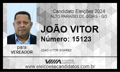 Candidato JOÃO VITOR 2024 - ALTO PARAÍSO DE GOIÁS - Eleições