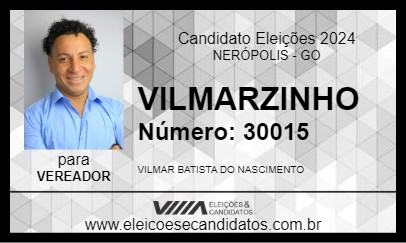 Candidato VILMARZINHO 2024 - NERÓPOLIS - Eleições