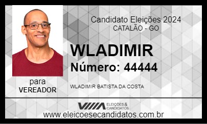 Candidato WLADIMIR 2024 - CATALÃO - Eleições