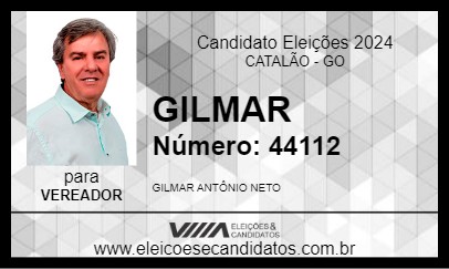 Candidato GILMAR 2024 - CATALÃO - Eleições