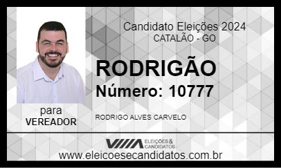 Candidato RODRIGÃO 2024 - CATALÃO - Eleições