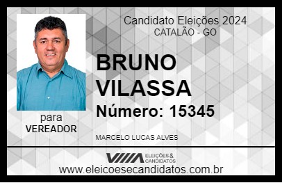 Candidato BRUNO VILASSA 2024 - CATALÃO - Eleições