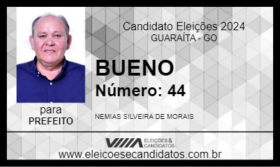 Candidato BUENO 2024 - GUARAÍTA - Eleições