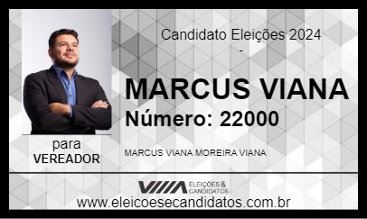 Candidato MARCUS VIANA 2024 - FORMOSA - Eleições