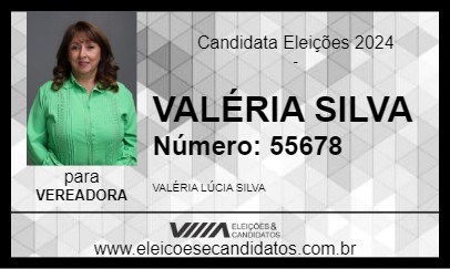 Candidato VALÉRIA SILVA 2024 - FORMOSA - Eleições