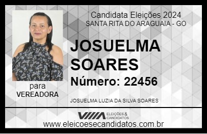 Candidato JOSUELMA SOARES 2024 - SANTA RITA DO ARAGUAIA - Eleições