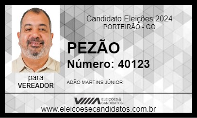 Candidato PEZÃO 2024 - PORTEIRÃO - Eleições