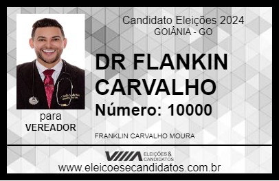 Candidato DR FRANKLIN CARVALHO 2024 - GOIÂNIA - Eleições