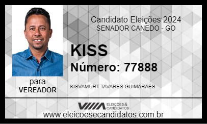 Candidato KISS 2024 - SENADOR CANEDO - Eleições