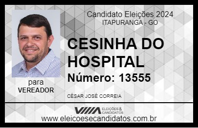 Candidato CESINHA 2024 - ITAPURANGA - Eleições