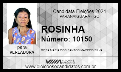 Candidato ROSINHA 2024 - PARANAIGUARA - Eleições