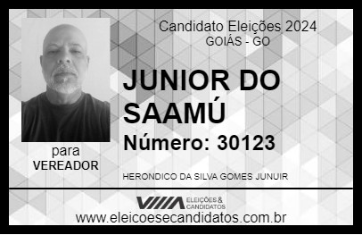 Candidato JUNIOR DA AMBULÂNCIA 2024 - GOIÁS - Eleições