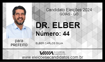 Candidato DR. ELBER 2024 - GOIÁS - Eleições