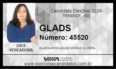 Candidato GLADS 2024 - TRINDADE - Eleições