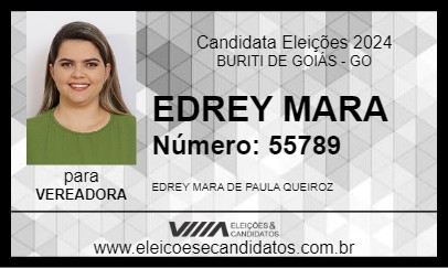 Candidato EDREY MARA 2024 - BURITI DE GOIÁS - Eleições