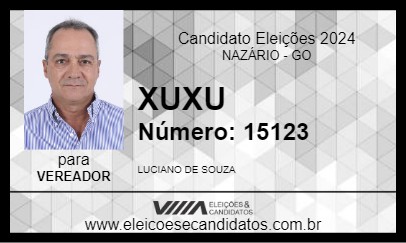 Candidato XUXU 2024 - NAZÁRIO - Eleições