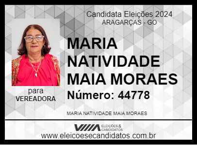 Candidato PROF. NATI 2024 - ARAGARÇAS - Eleições