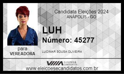 Candidato LUH 2024 - ANÁPOLIS - Eleições