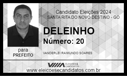 Candidato DELEINHO 2024 - SANTA RITA DO NOVO DESTINO - Eleições