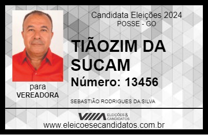 Candidato TIÃOZIM DA SUCAM 2024 - POSSE - Eleições