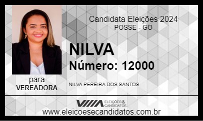 Candidato NILVA 2024 - POSSE - Eleições