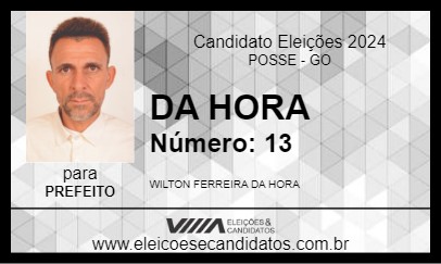 Candidato DA HORA 2024 - POSSE - Eleições