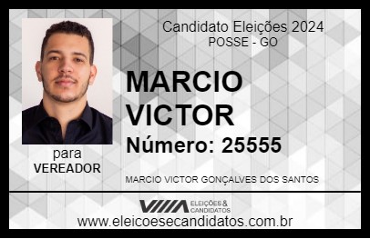 Candidato MARCIO VICTOR 2024 - POSSE - Eleições