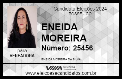 Candidato ENEIDA MOREIRA 2024 - POSSE - Eleições