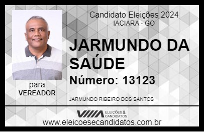 Candidato JARMUNDO DA SAÚDE 2024 - IACIARA - Eleições