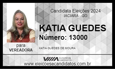 Candidato KÁTIA DE SEU ISRAEL 2024 - IACIARA - Eleições