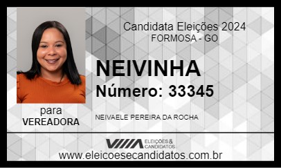 Candidato NEIVINHA 2024 - FORMOSA - Eleições