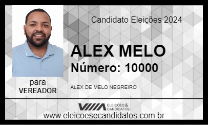 Candidato ALEX MELO 2024 - CRISTALINA - Eleições