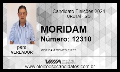 Candidato MORIDAM 2024 - URUTAÍ - Eleições