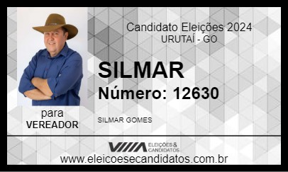 Candidato SILMAR 2024 - URUTAÍ - Eleições