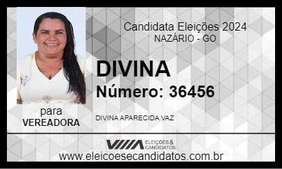 Candidato DIVINA 2024 - NAZÁRIO - Eleições