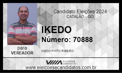 Candidato IKEDO 2024 - CATALÃO - Eleições