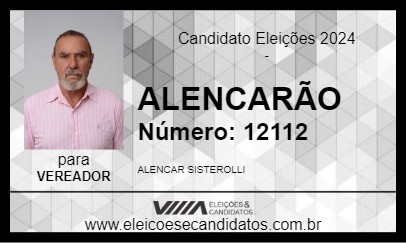 Candidato ALENCARÃO 2024 - PIRES DO RIO - Eleições