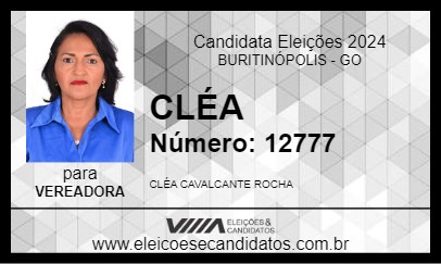 Candidato CLÉA 2024 - BURITINÓPOLIS - Eleições