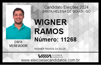 Candidato WIGNER RAMOS 2024 - SANTA HELENA DE GOIÁS - Eleições