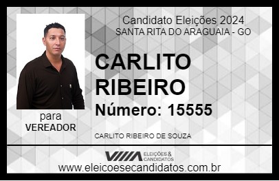 Candidato CARLITO RIBEIRO 2024 - SANTA RITA DO ARAGUAIA - Eleições