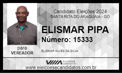 Candidato ELISMAR PIPA 2024 - SANTA RITA DO ARAGUAIA - Eleições