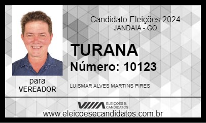 Candidato TURANA 2024 - JANDAIA - Eleições