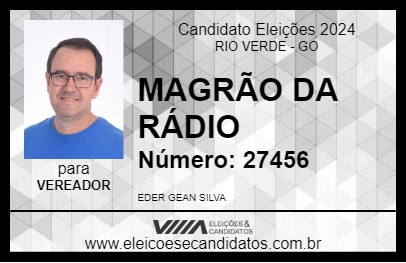 Candidato MAGRÃO DA RÁDIO 2024 - RIO VERDE - Eleições