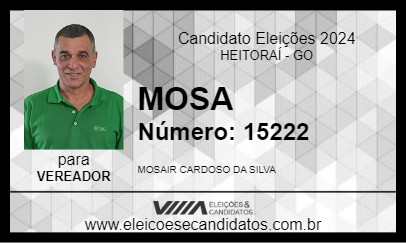 Candidato MOSA 2024 - HEITORAÍ - Eleições