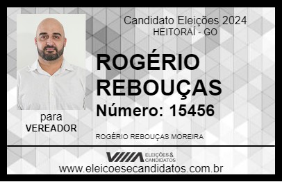 Candidato ROGÉRIO REBOUÇAS 2024 - HEITORAÍ - Eleições