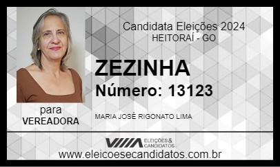 Candidato ZEZINHA 2024 - HEITORAÍ - Eleições