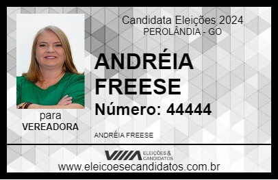 Candidato ANDRÉIA FREESE 2024 - PEROLÂNDIA - Eleições